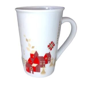Starbucks 2013 Winter Village Tapered Mug Collectible